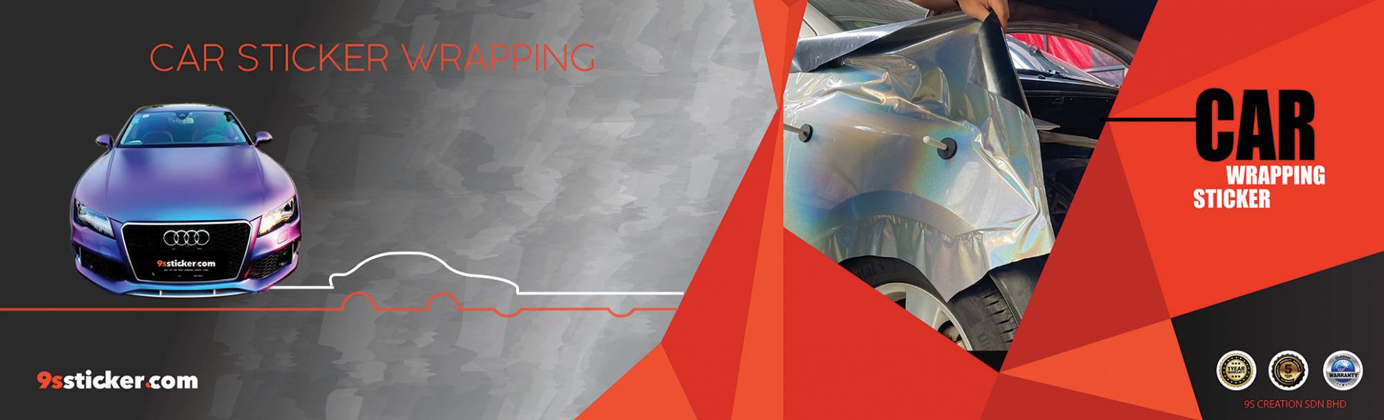 Advertising Car Wraps Uv Flatbed Printing Wall Sticker